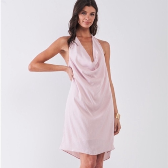 Sugarlips Dresses & Skirts - Halter Cowl Neck Mini Dress